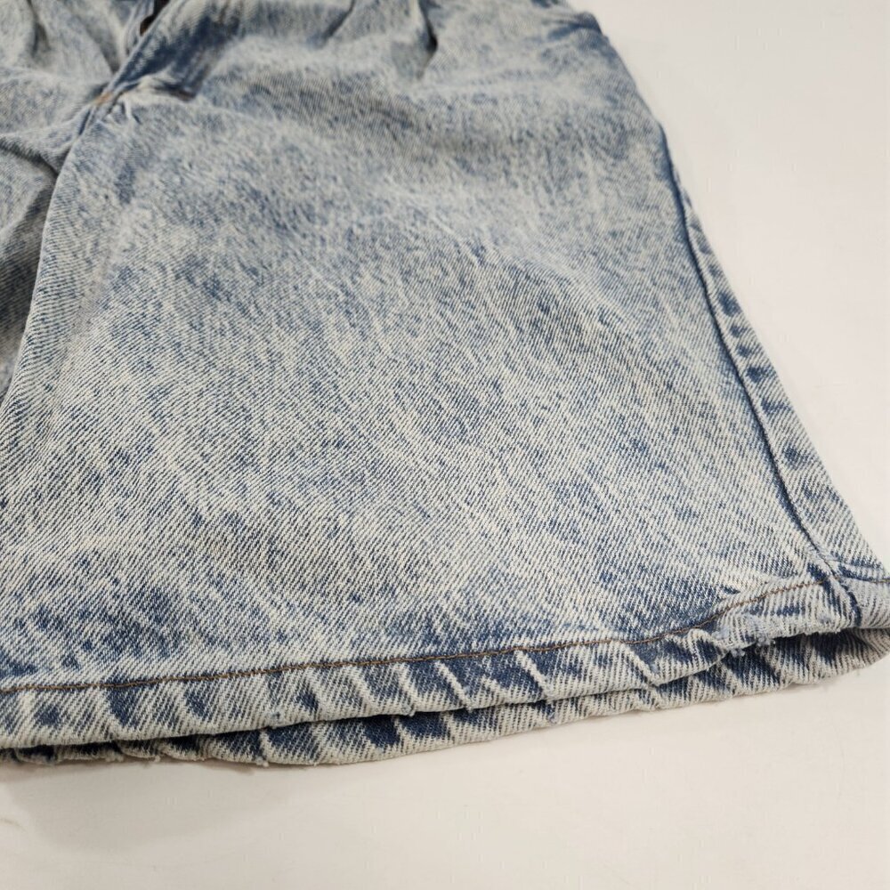 Vintage Famewear Acid Wash Jean Shorts Size 14 Girls - Picture 3 of 13